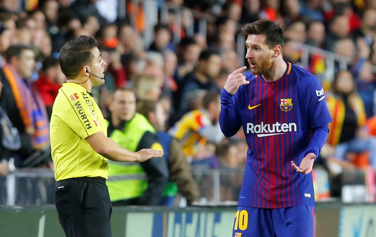 Lionel Messi Valencia Barcelona | Foto Reuters