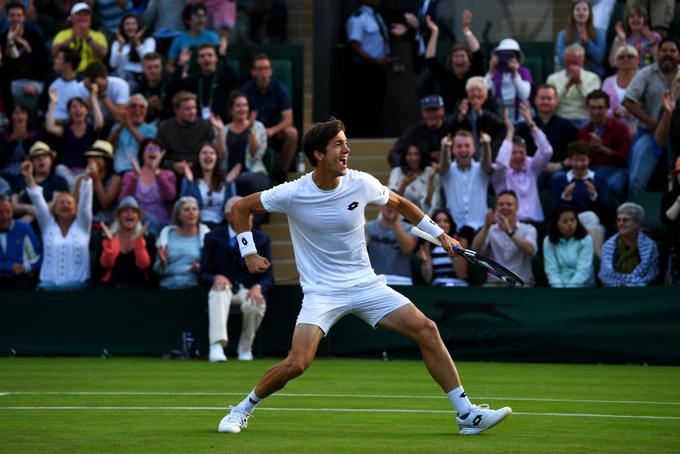 V tretjem krogu Bedeneta čaka Gilles Muller. | Foto: Guliverimage/Getty Images