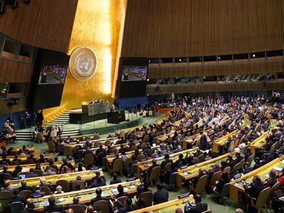 Janša v New Yorku na zasedanju Krimske platforme o podpori Ukrajini