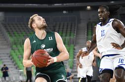 Cedevita Olimpija do tesne zmage nad Budućnostjo