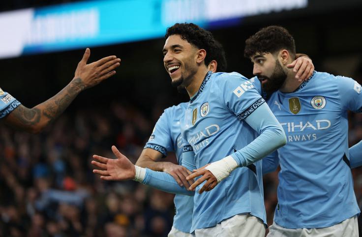 Omar Marmoush je letos poskrbel za enega največjih prestopov na svetu. Manchester City je zanj Eintrachtu iz Frankfurta odštel kar 80 milijonov evrov. | Foto: Reuters