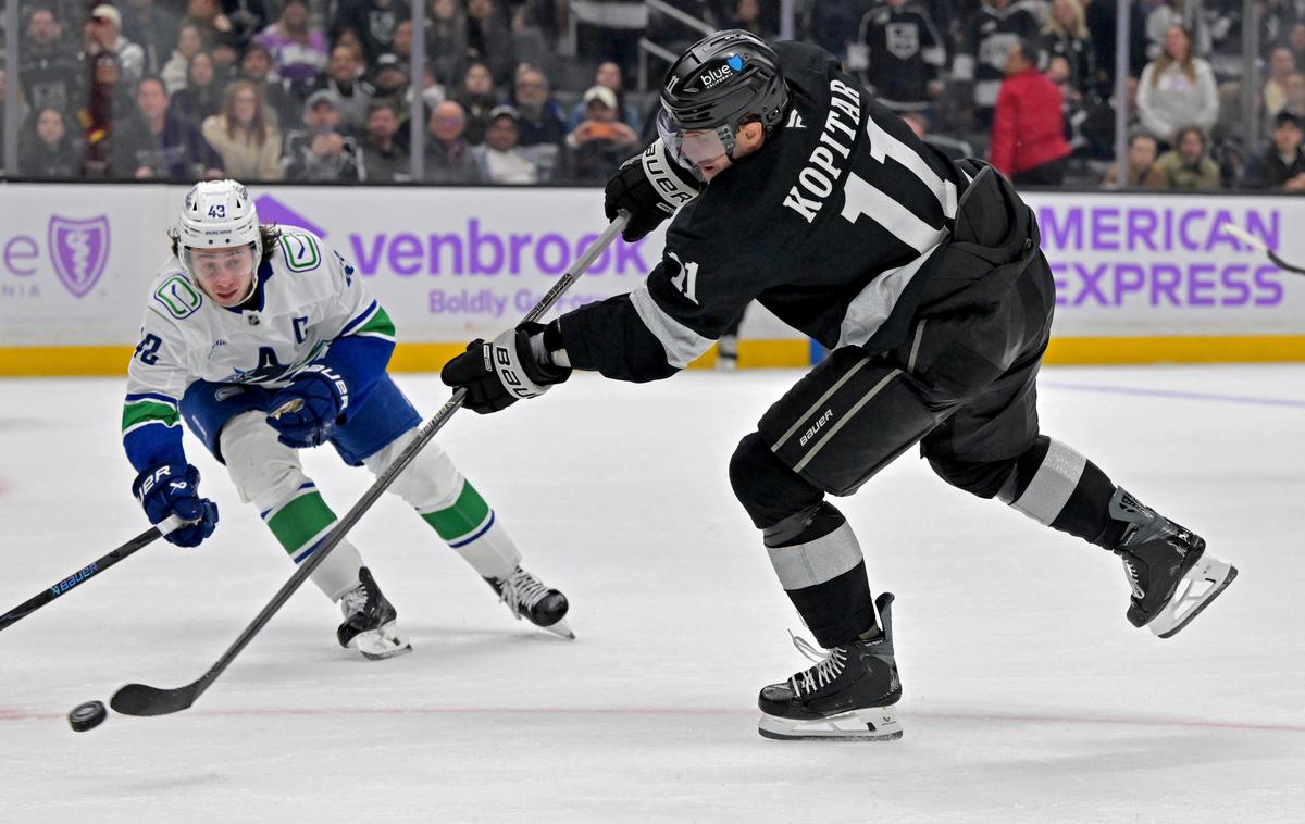 Anže Kopitar, Los Angeles Kings | Anže Kopitar je dosegel peti zadetek v sezoni. | Foto Reuters