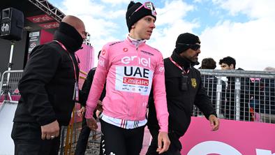 Tadej Pogačar: Še nekaj je dela do cilja, upam, da nam ne bo pretežko