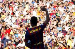 Neymarja na Camp Nouu pozdravilo 56.500 navijačev