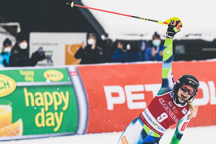 Zlata lisica, slalom, Ana Bucik | Ana Bucik je osvojila peto mesto. | Foto Grega Valančič/Sportida