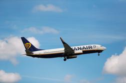 Ryanairovo letalo z bolnimi potniki preusmerjeno v Nemčijo