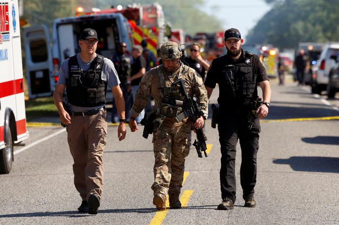 Po streljanju v mormonski cerkvi v Grand Blancu v ameriški zvezni državi Michigan | Foto Reuters
