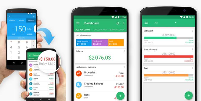 Wallet Budget Tracker omogoča nadzor nad praktično vsakim vidikom organiziranja proračuna – sinhronizacijo z bančnimi računi, ustvarjanje kategorij stroškov, samodejno beleženje stroškov, ki se ponavljajo, shranjevanje računov. | Foto: Google Play