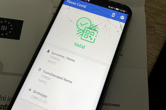 Covid app | Foto: Matic Tomšič