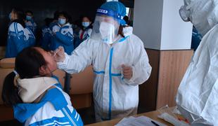 Porast okužb na Kitajskem, znova popolno zaprtje