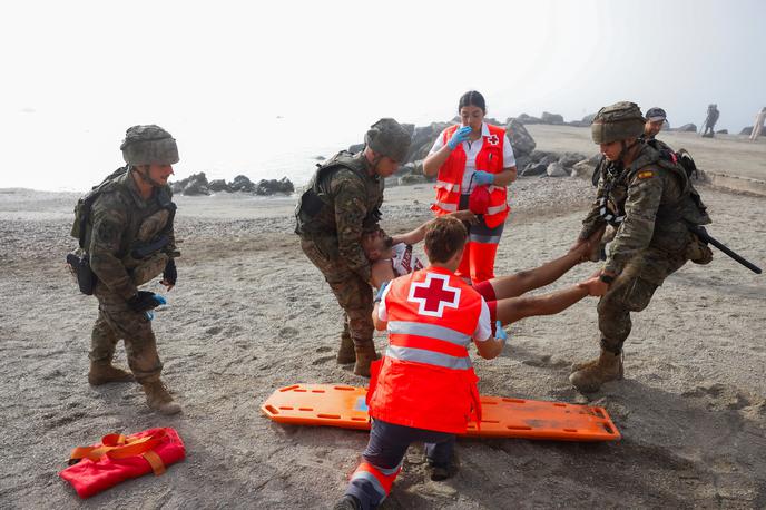 Ceuta | Množični naval migrantov v Ceuto je sprožil diplomatsko krizo med Španijo in evropskimi partnerji, ki so kritizirali Madrid zaradi njegove priseljenske politike. | Foto Reuters