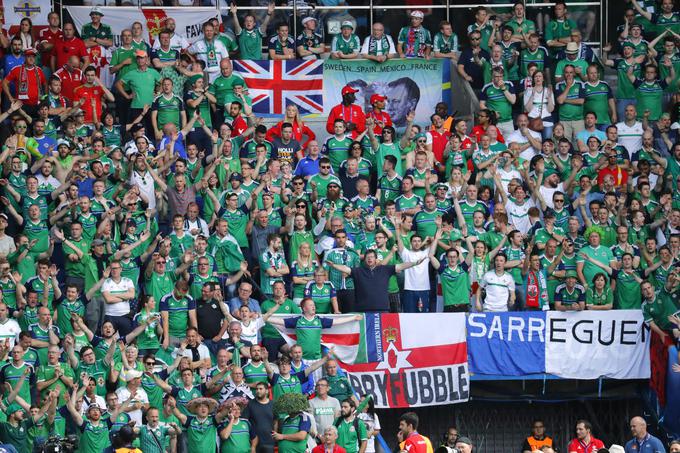 Severna Irska je za razliko od Slovenije zaigrala na Euru 2016. | Foto: Reuters