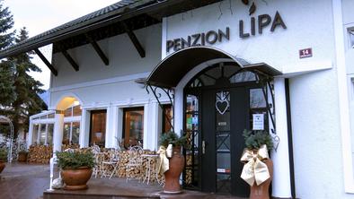 Penzion Lipa: smučanje med Gravnerjem in picami
