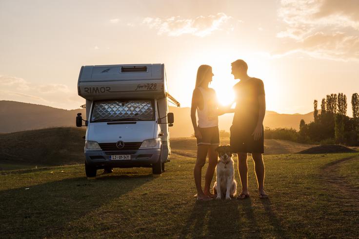 Nastja in Rok Nastja in Rok utrinke s potovanj delita na svojem YouTube kanalu Potujoči brlog. | Foto: Osebni arhiv
