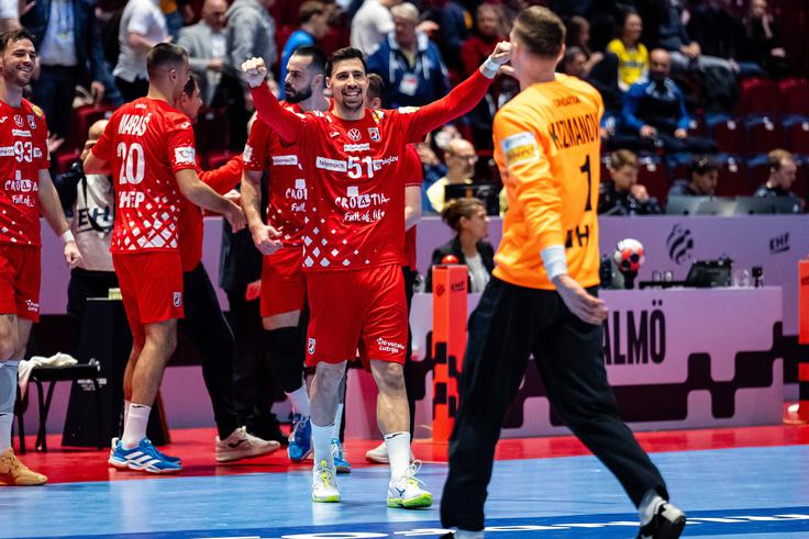 Hrvati so si zagotovili polfinale. | Foto: Guliverimage