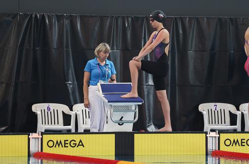 Najya Hana Jukić tudi v nedeljo rekordna na 50 m hrbtno