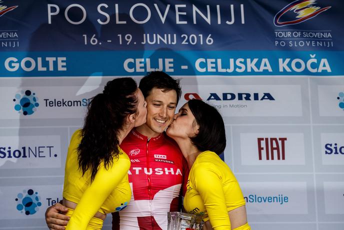Team Katusha takes all glory, Russian Porsev celebrates in Novo mesto #video