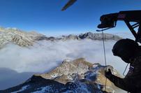 Mlada planinca zgrešila kamin na Mišelj vrh in obtičala