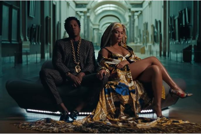 Beyonce, Jay-Z | Koliko sta zvezdnika plačala za to, da sta lahko snemala v znamenitem muzeju, ni znano. | Foto YouTube