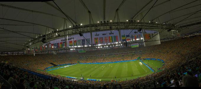 Nogometna zgodba je bila največja zgodba olimpijskih iger v Braziliji, kjer nogomet uživa ugled božanstva. | Foto: 