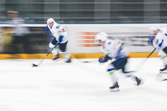 slovenska hokejska reprezentanca | Slovenci so v podaljšku z 2:1 premagali Ukrajino. | Foto Grega Valančič/Sportida