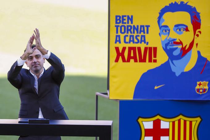 Trener Barcelone Xavi Hernandez na evropskih tekmah ne bo mogel računati na vse štiri zimske novince. | Foto: Guliverimage/Vladimir Fedorenko