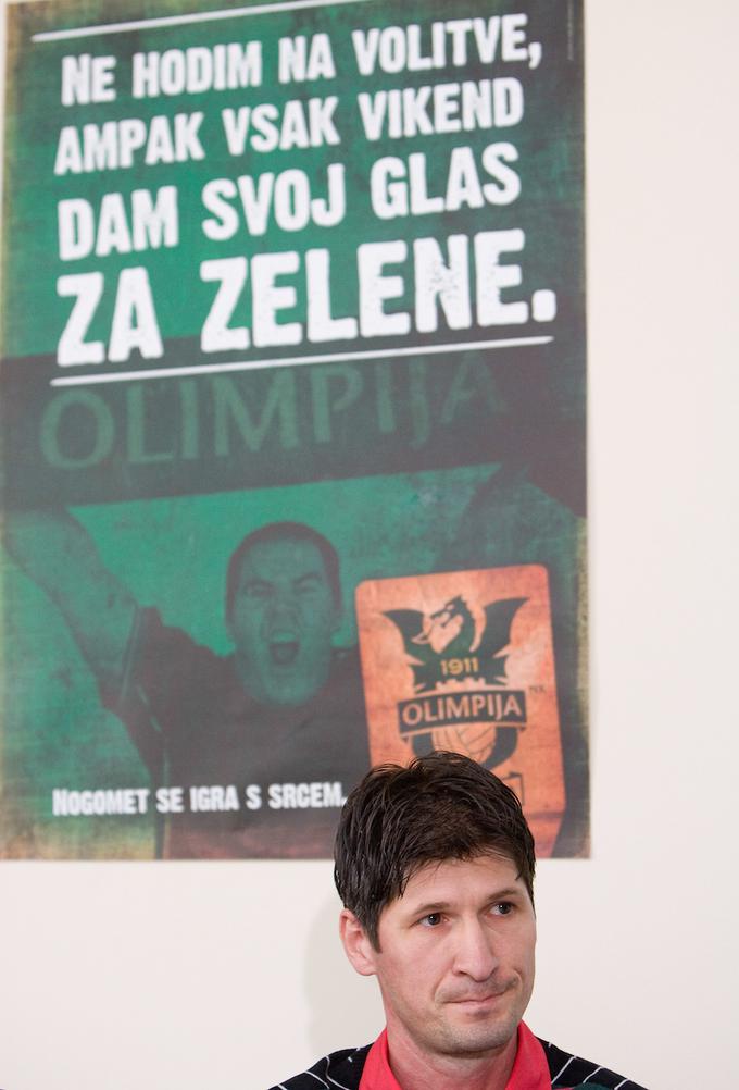 Z Olimpijo je začel sodelovati šele pred desetimi leti, ko je postal športni direktor. | Foto: Vid Ponikvar