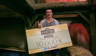 Faki zmagovalec resničnostnega šova Kmetija, nov začetek in lastnik 50.000 evrov! 