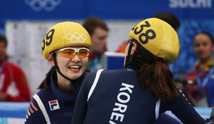 V ženskem hitrostnem drsanju še dve medalji za Korejo