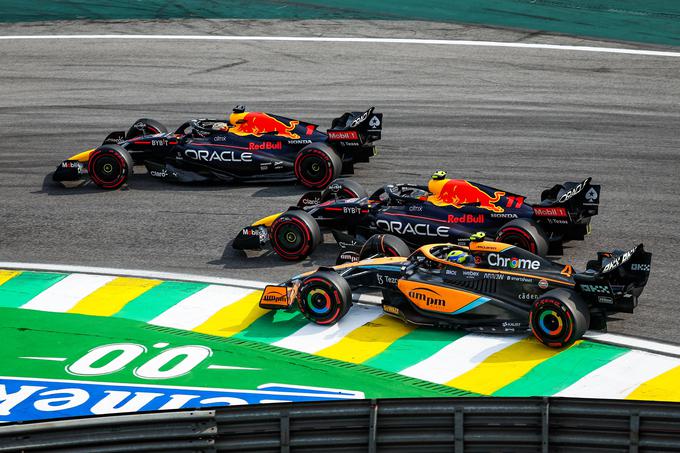 V nedeljo v Braziliji je Verstappen osvojil šesto mesto, Perez pa sedmo.  | Foto: AP / Guliverimage
