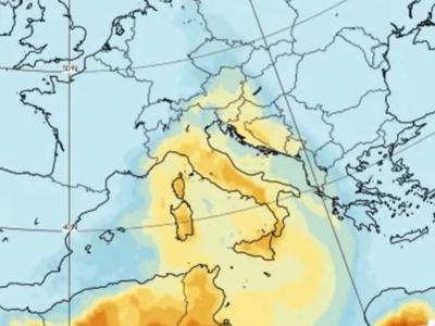 Močan jugozahodni veter bo k nam prinesel tudi puščavski prah