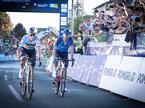 Remco Evenepoel in Giulio Ciccone
