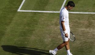 Šok za Novaka Đokovića, ki se poslavlja od Wimbledona