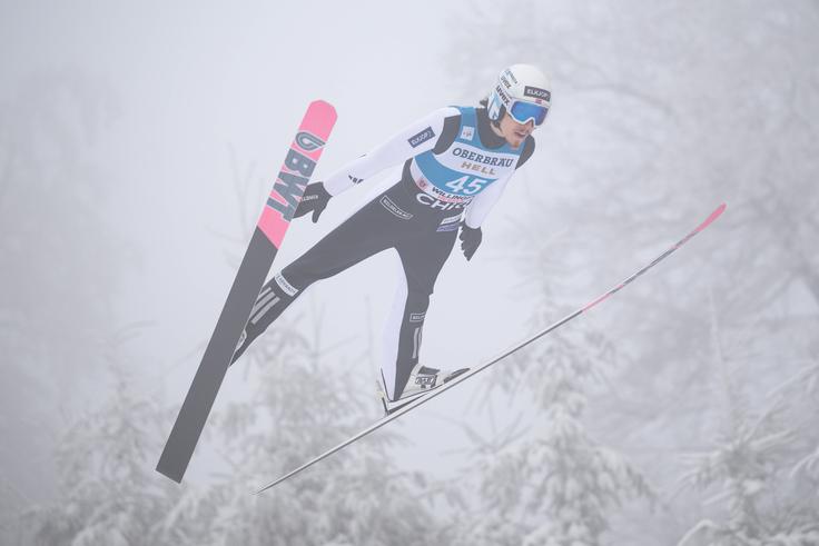 Johann Andre Forfang včeraj. | Foto: Guliverimage