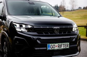 Dizel je nazaj: Peugeot Rifter za družino, delo in avanturo