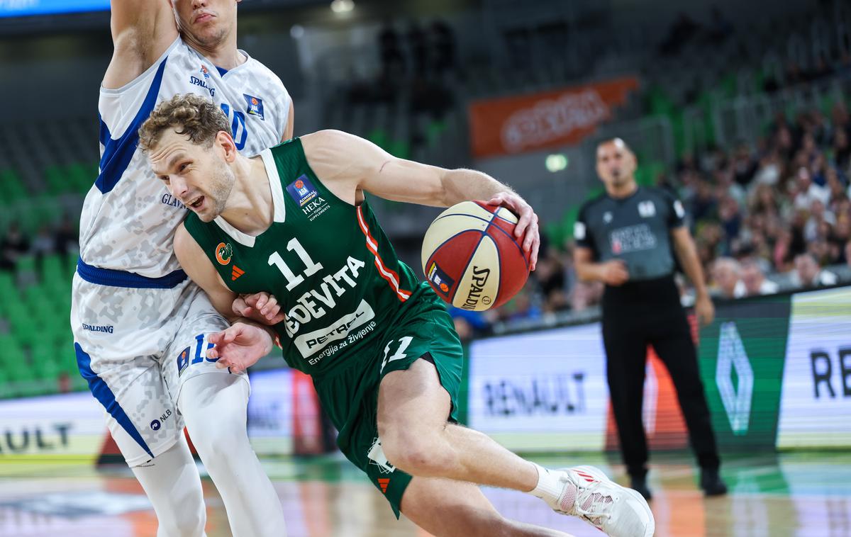 Cedevita Olimpija - Budućnost, ABA | Cedevita Olimpija je izgubila proti Budućnosti. | Foto Aleš Fevžer