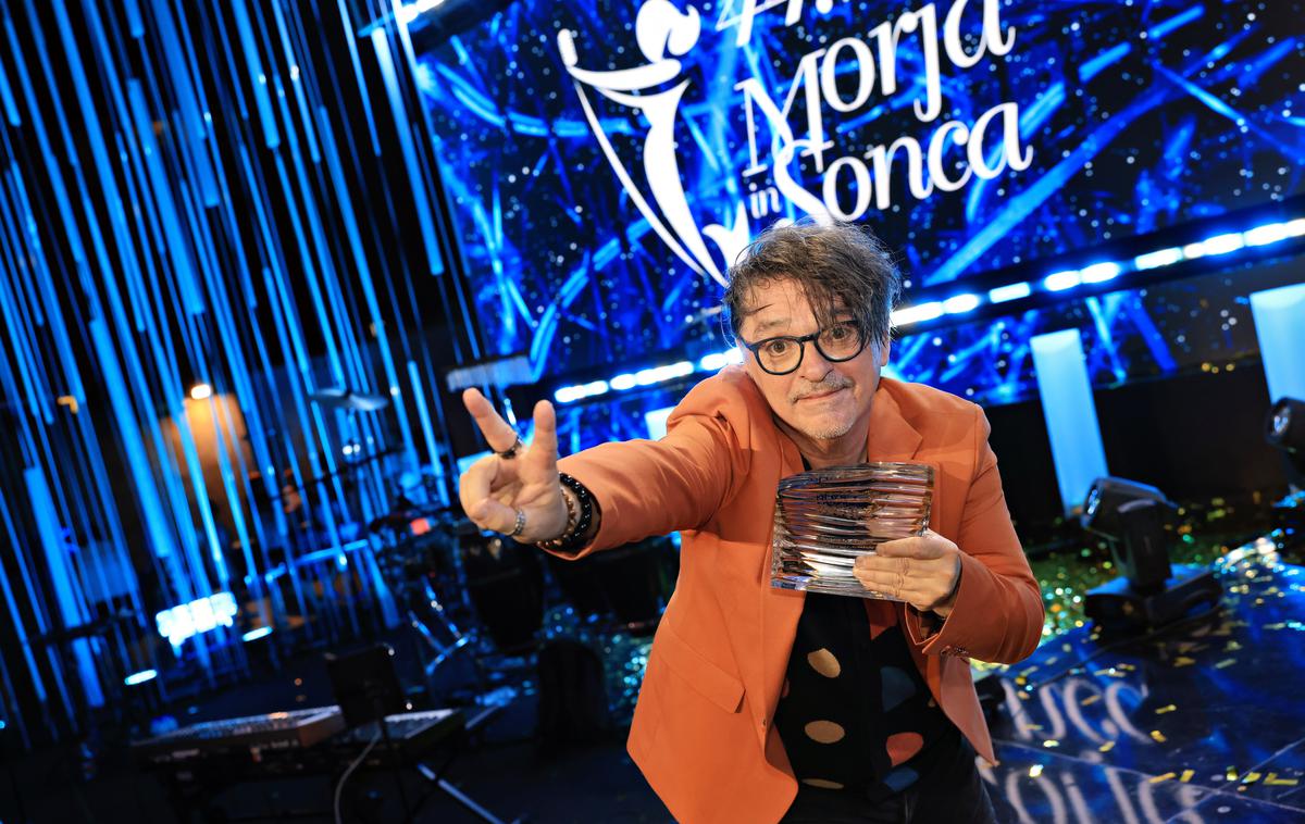 44. Melodije morja in sonca, MMS | Dare Kaurič je s skladbo Kristalno jasno slavil na 44. festivalu Melodij morja in sonca. | Foto Mediaspeed