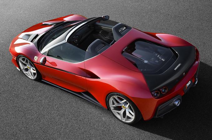 Osnova modela Y50 je ferrari 488 spider s 3,9-litrskim motorjem V8. | Foto: Ferrari