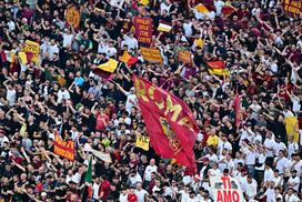 finale evropske lige Sevilla Roma navijači