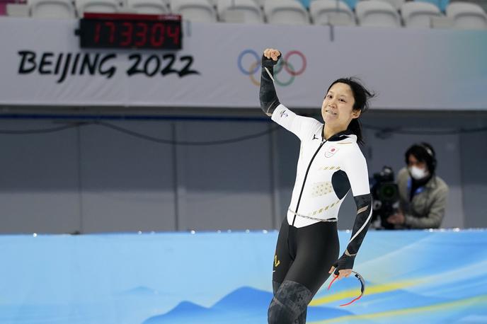 Miho Takagi hitrostno drsanje OI | Miho Takagi je trem olimpijskim srebrom dodala še naslov olimpijske prvakinje. | Foto Guliverimage