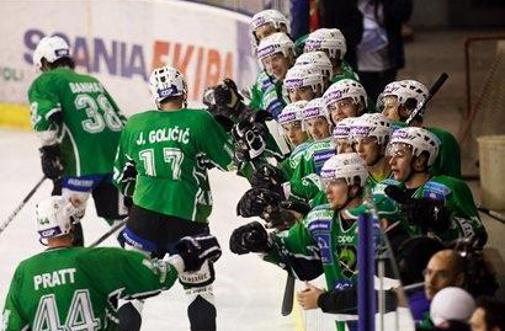 Olimpija v Tivoliju boljša od Jesenic