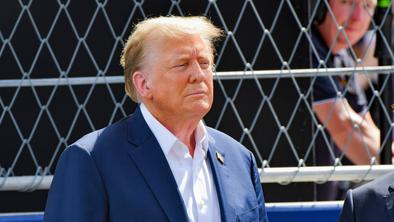 Trump verjame v Bidnovo vztrajanje v predsedniški kampanji