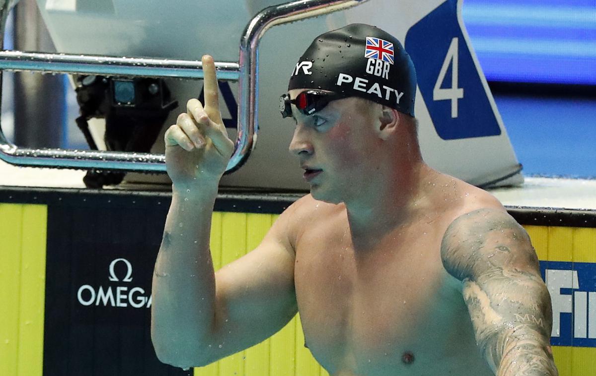Adam Peaty | Adam Peaty je bil na Škotskem hiter, kot ni bil še nihče v tej sezoni. | Foto Reuters