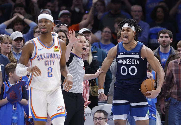 Minnesota je prekrižala načrte Oklahoma Cityju. | Foto: Reuters
