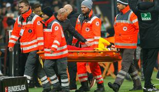 Huda poškodba napadalca Borussie Dortmund