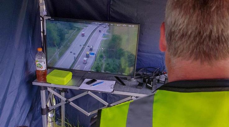 policija dron | Foto: policija