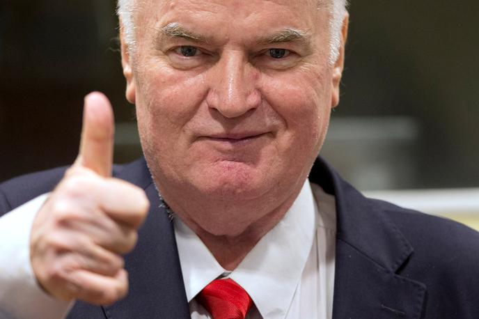 Ratko Mladić Haag | Mednarodno haaško sodišče za vojne zločine na območju nekdanje Jugoslavije je 22. novembra lani Mladića obsodilo na dosmrtni zapor. | Foto Reuters
