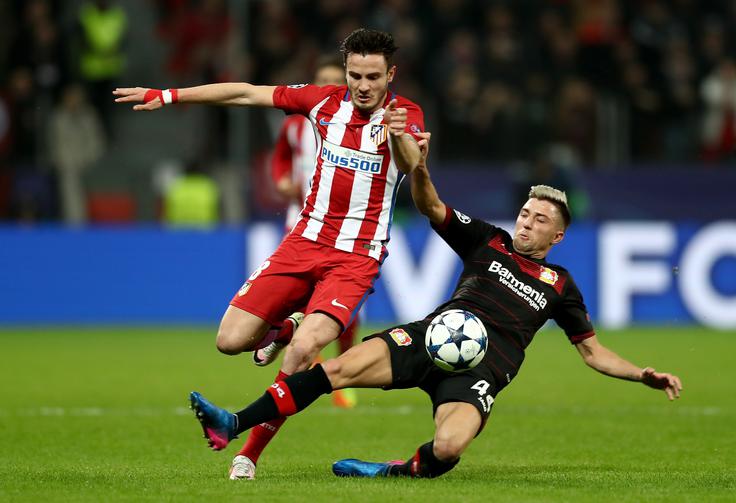 Kevin Kampl, ki ga je s tribun v Leverkusnu spremljal selektor Srečko Katanec, ne more biti zadovoljen. | Foto: Getty Images