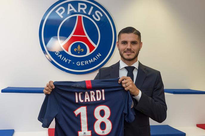 icardi | Mauro Icardi bo leto dni kot posojen nogometaš Interja igral v Parizu. | Foto Twitter