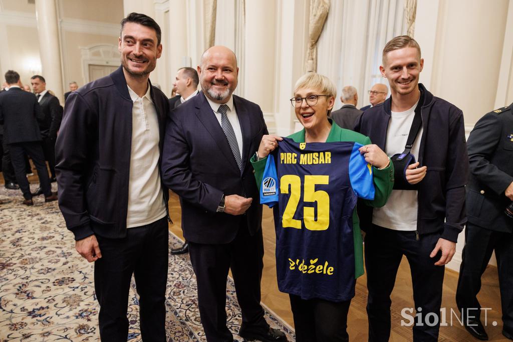 Športnik leta 2025, sprejem pri predsednici RS Nataši Pirc Musar